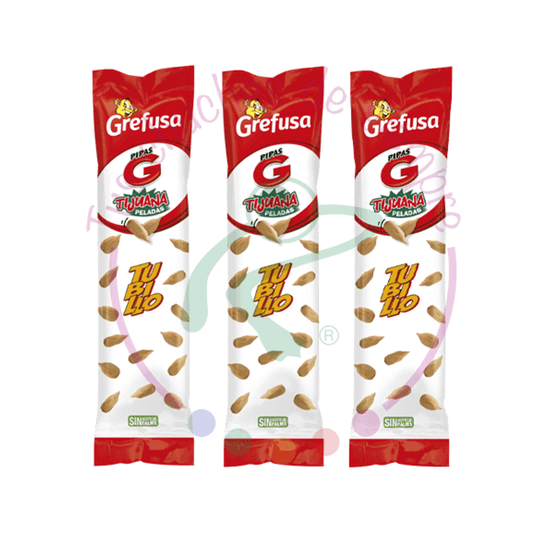 PIPAS G TUBILLO TIJUANA PELADAS 19g