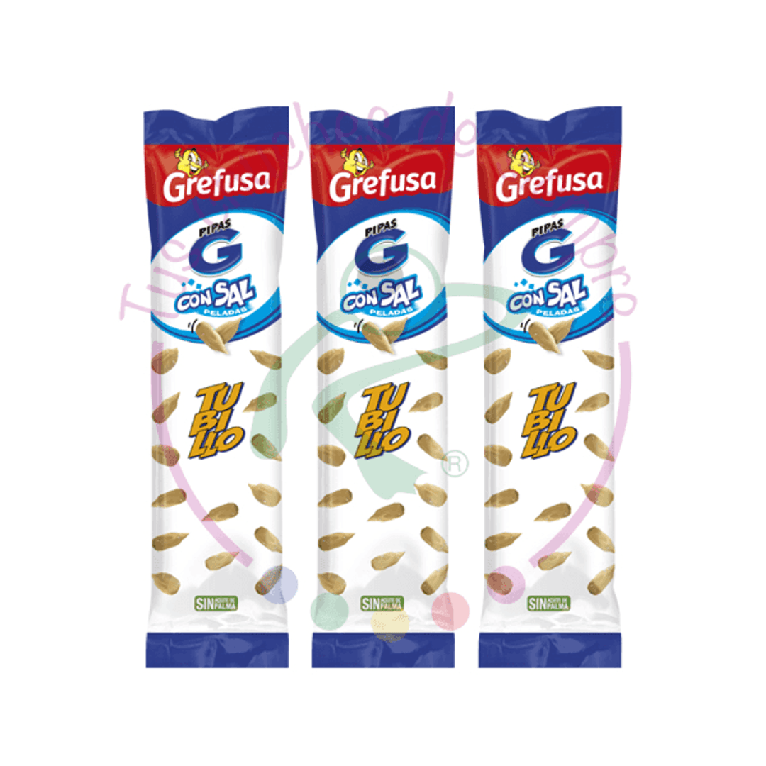 PIPAS G TUBILLO SAL PELADAS 19g