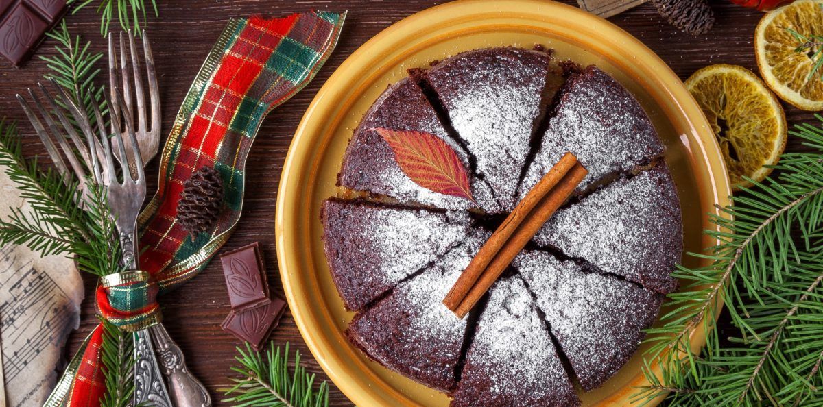 BIZCOCHO DE CACAO Y CANELA