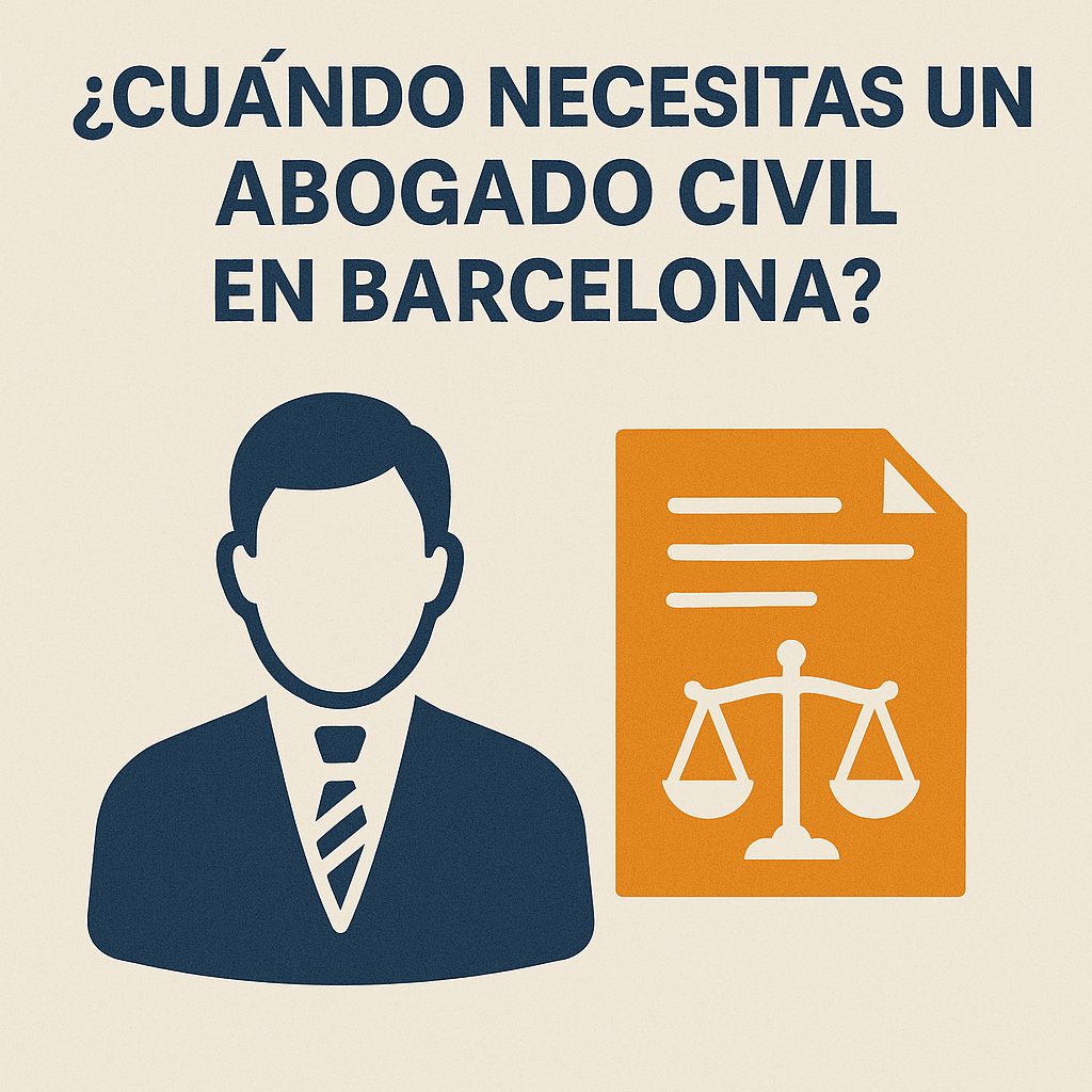 ¿Cuándo Necesitas un Abogado Civil en Barcelona?