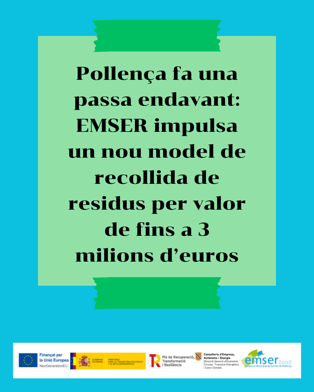 EMSER aprova la contractació d’un nou model de recollida de residus a Pollença per valor de fins a 3 milions d’euros